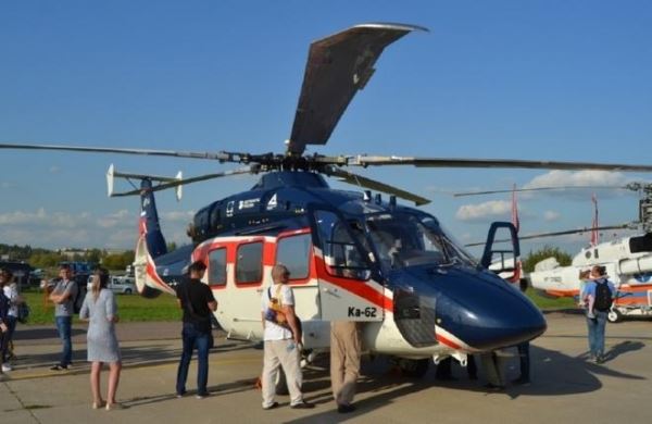 "Вертолеты России" и ВЭБ.РФ предложили Ка-62 в "Пластун-Авиа"